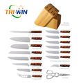 17pcs Cutlery Stainless Steel Knives set