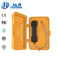 Rugged Tunnel Telephone, telefones à prova de intempéries para indústria, telefone VoIP / SIP