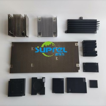 Aluminum and cooper extruded heat sink