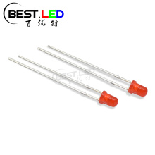 3mm Through-hole LED Red Diffused LED High Brightness