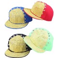 Плоская кромка акрил Дизайн мода заклепки панк snapback cap hat