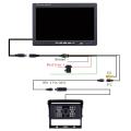 Vehicle Monitoring System 7Inch LCD Monitor with Camera