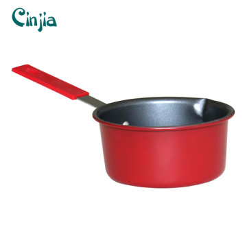 High Quality Carbon Steel Milk Pot with Handle