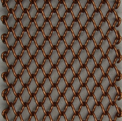 Brass Decorative metal wire mesh curtain