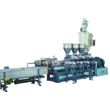 Máquina de granulación de plástico de extrusión de tornillo gemelo Máquina de plástico de granulación
