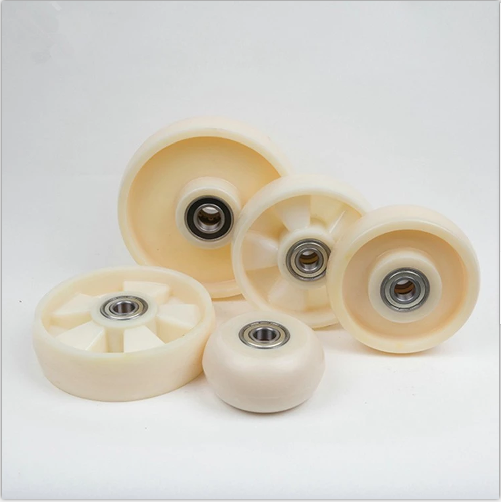 Nylon pallet jack wheels