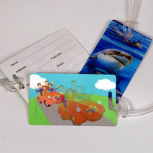 3D Effect Lenticular Printed Plastic Hang Tag