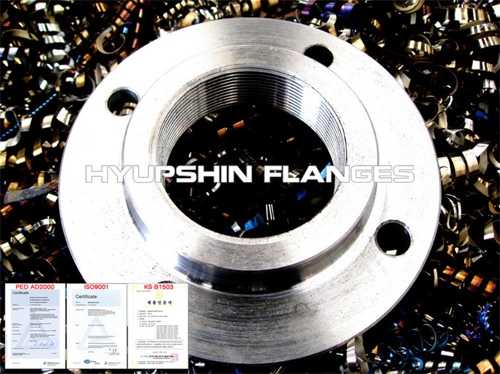 Hyupshin Flanges Threaded En1092 1 Din Pn16