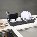 Multifunctional Durable Dish Drying Rack With Drainboard