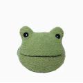 Plush frog shoulder bag crossbody bag storage bag