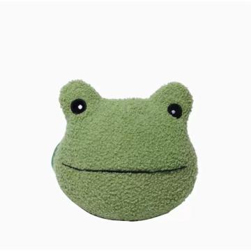 Plush frog shoulder bag crossbody bag storage bag