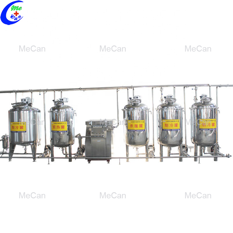 Milk pasteurization machine 