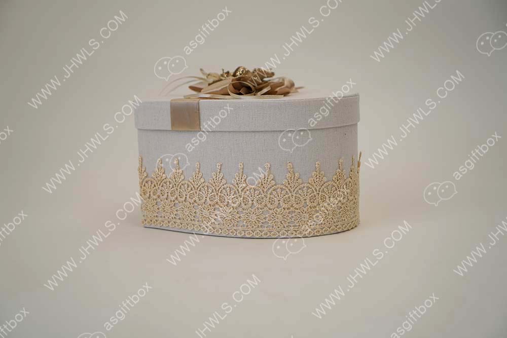 Linen gift box