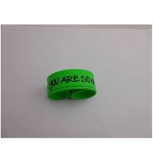 Custom Gift Snap Band Waterproof Silicon Wristband (GZHY-SW-015)