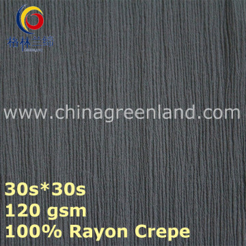 Rayon Crepe Cotton Fabric for Costume Textile (GLLML439)
