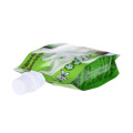 Sacos de embalagem líquidos de suco reciclável com bico