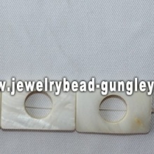 rectangle shape freshwater shell beads