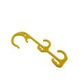 Plastic lead hook plastic parts for construction safety