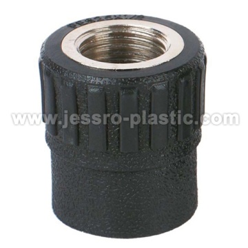 PE Fittings FEMALE COUPLING(COPPER THREAD)