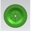 Centrifugal fan impeller mold