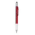 Functional ruler screw driver tool metal ball pen