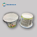 Eco-friendly plastic yogurt cup with spoon