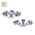 Griddle pan grill plate for camping gas stove