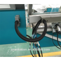 Double glass aluminum spacer bending cutting machine