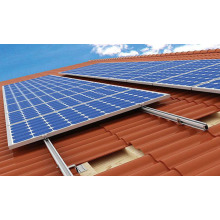 Système de rayonnage en aluminium solaire de toit en tuile