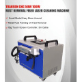 Máquina de eliminación de óxido con láser de fibra