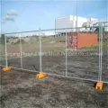 Galvaniazed PVC beschichtete Drahtgitter vorübergehender Zaun