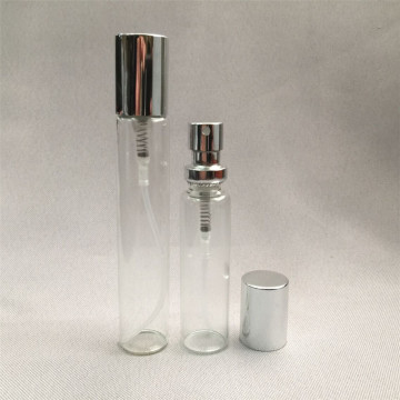 15ml 20ml Glsaa Perfume Bottle with Crimp on Aluminum Pump