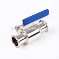 Sanitary Stainless Steel Clamp Direct Way Ball Valve