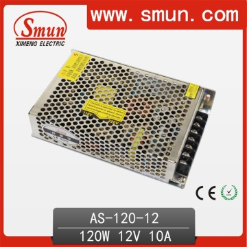 Small Size 120W 12VDC Power Supply for LED Strip Lighting