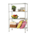 Metal cromo retângulo metal fio Home Sundries Rack (LD7535120A4C)