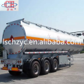 stainless steel edible oil semi trailer tanker