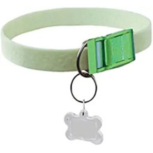 Glow in The Dark Pet Safety Silicone Collar