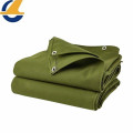 High strength polyester tarps for stretcher