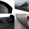 Coal ash dam liner/HDPE geomembrane