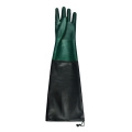 PVC Diapled Glove Armrack Cuffwith с материалом покрытого дождевым покрытием