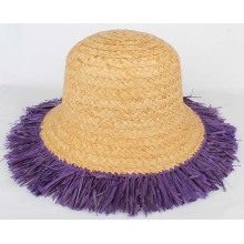 Ladies Fashion Sun Hat/Wide Brim Straw Hat/Beach Hat