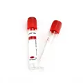 Additive free medical test tube for serum collection