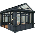 Glass Veranda Sliding Door Living Room Sunroom Roof