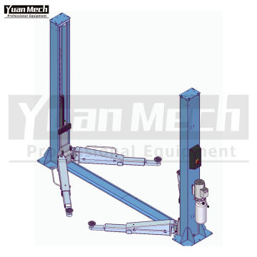 Car Lift Two Post with Electro Down Valve