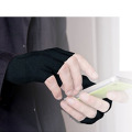 Half fingers Touch Screen polyester Gloves anti-static