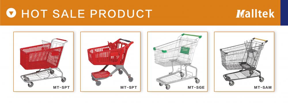 European Plastic Supermarket Shopping Trolley European Plastic Supermarket Shopping Trolley