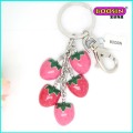 Wholesale Fashion Lovely Enamel Charms Metal Kaychian