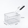 Rectangle Wire Mesh Deep Fat Fryer Basket