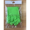 Flocked Green Household Latex Glove with Ce Approved