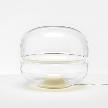 INSHINE Clear Glass Small Bed Lamp